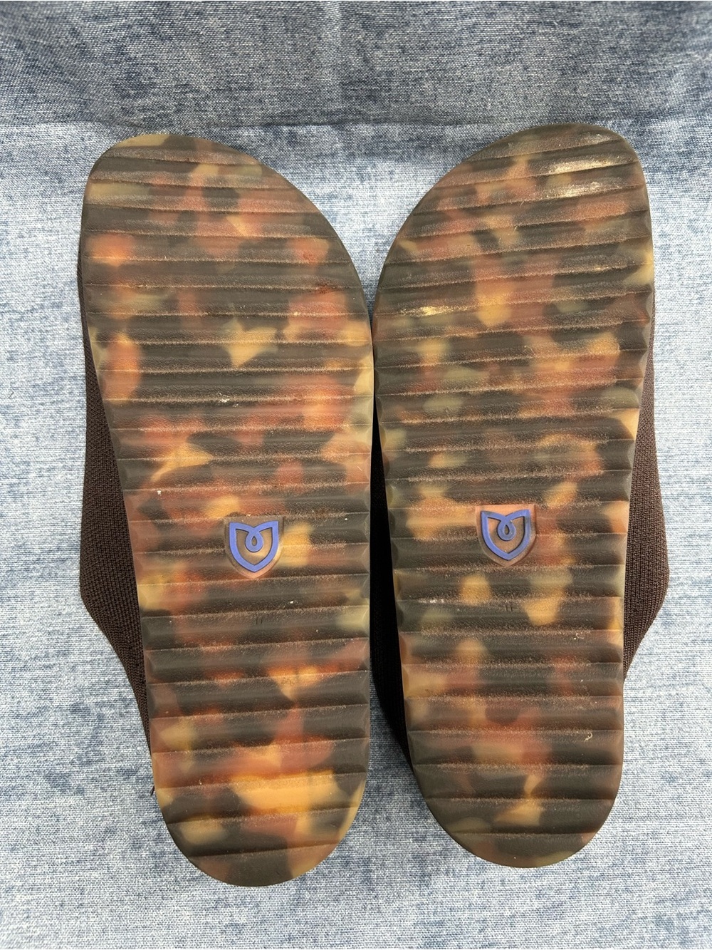 Rothy’s the casual clog mules comfort shoes minimalist knit Sz 11 chestnut - Picture 5 of 11